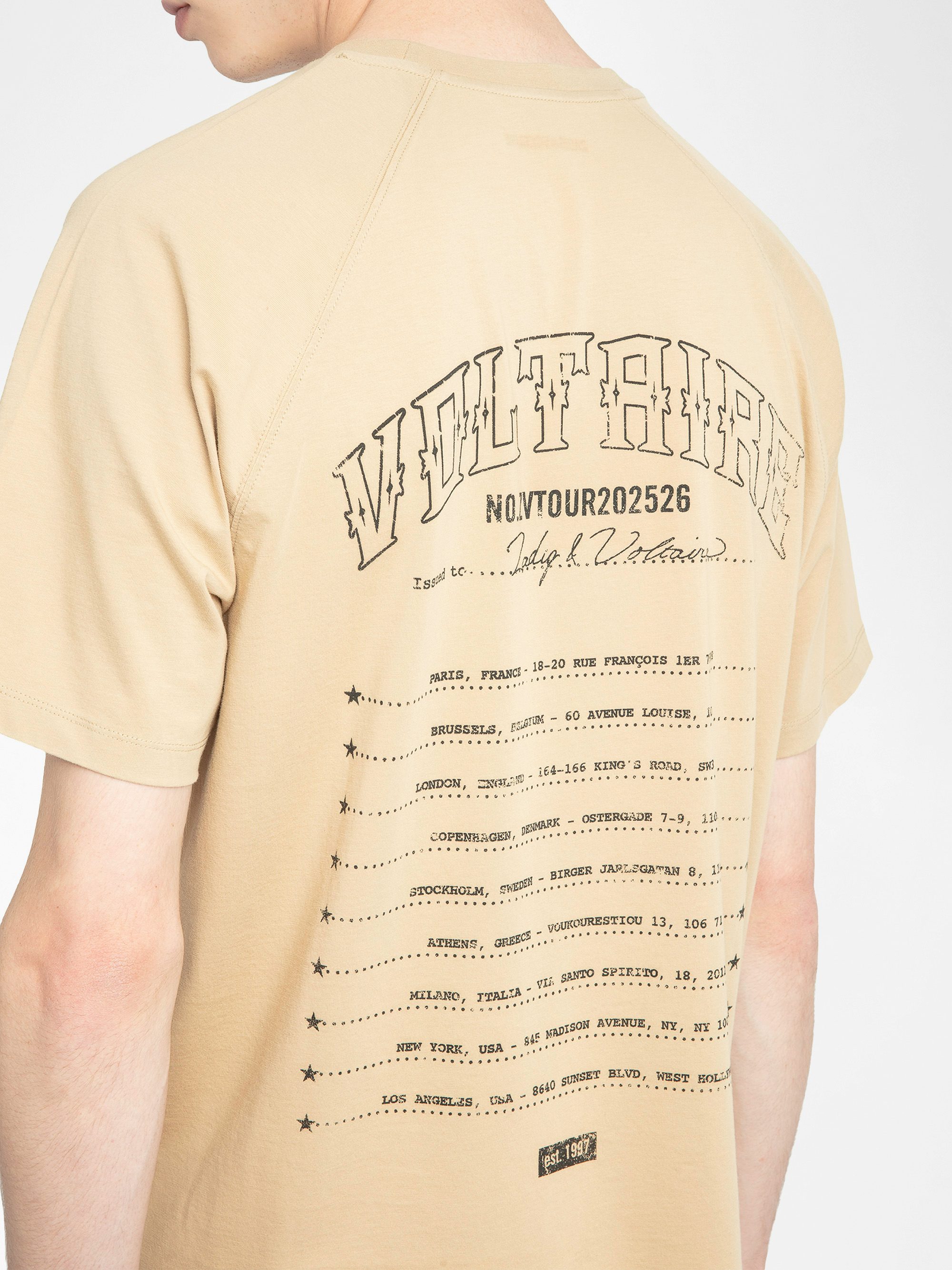 Torry T-shirt - Short-sleeved T-shirt with front print.